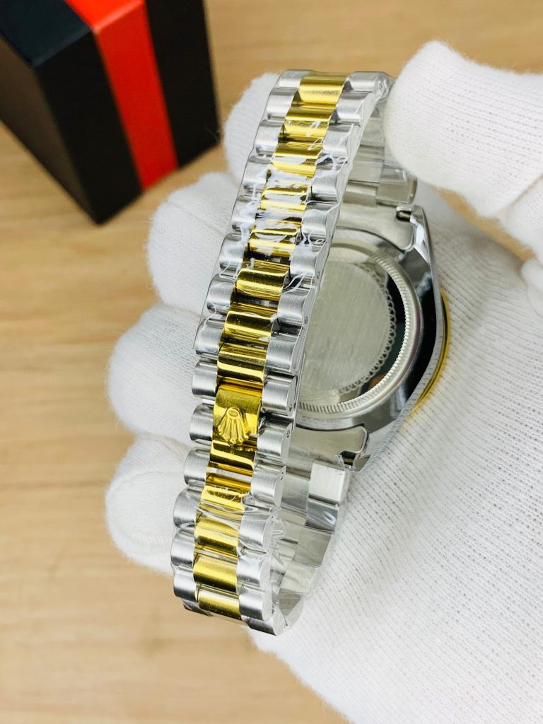 Gold & Silver + White Dial | Stainless Steel | Water Proof | ZAS Watches