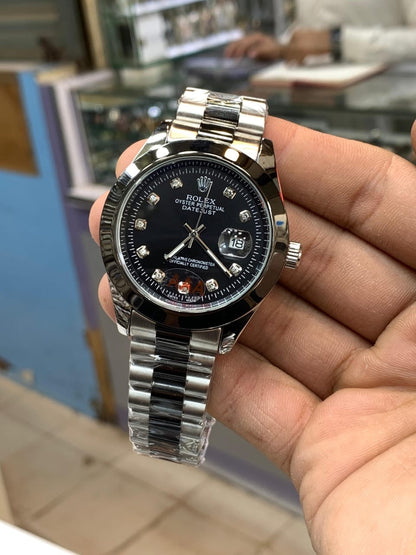 Black Silver + Black | Waterproof | ZAS Watches