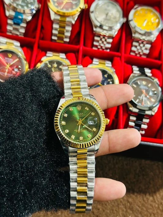 💚 Green Lover – Rolex Watch | Waterproof | Stainless Steel | ZAS Watches