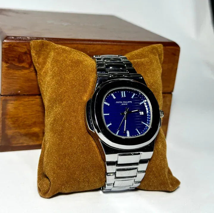 🔷 Patek Philippe Geneve | Stainless Steel | Water Proof | ZAS Watches