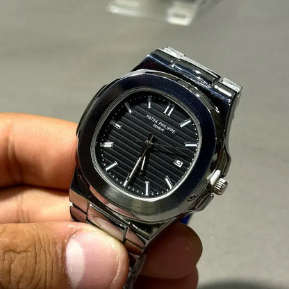 🔷 Patek Philippe Geneve | Stainless Steel | Water Proof | ZAS Watches