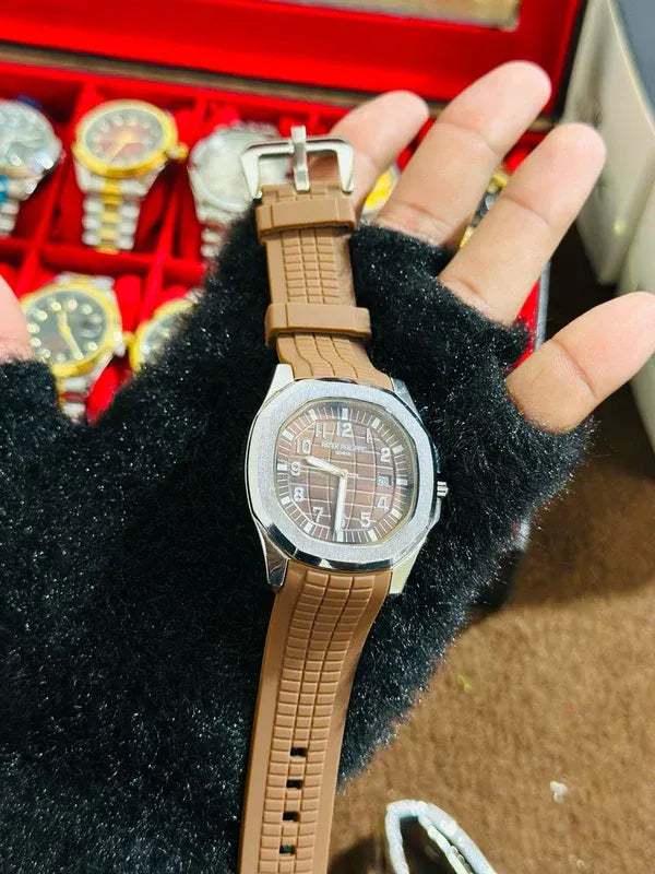 🖤 Patek Philippe Watch | Waterproof| Silicon Strap Edition | ZAS Watches