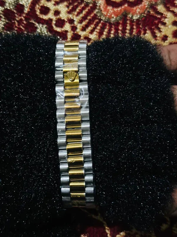 🔷 Gold & Silver + Blue Dial | Waterproof | ZAS Watches