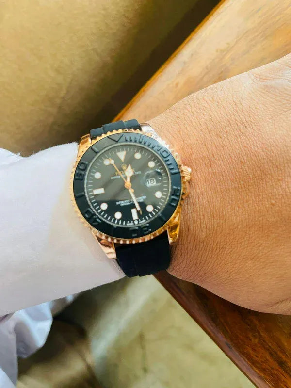 ⚓ Submariner Men’s Watch – Silicon Strap| Waterproof | ZAS Watches